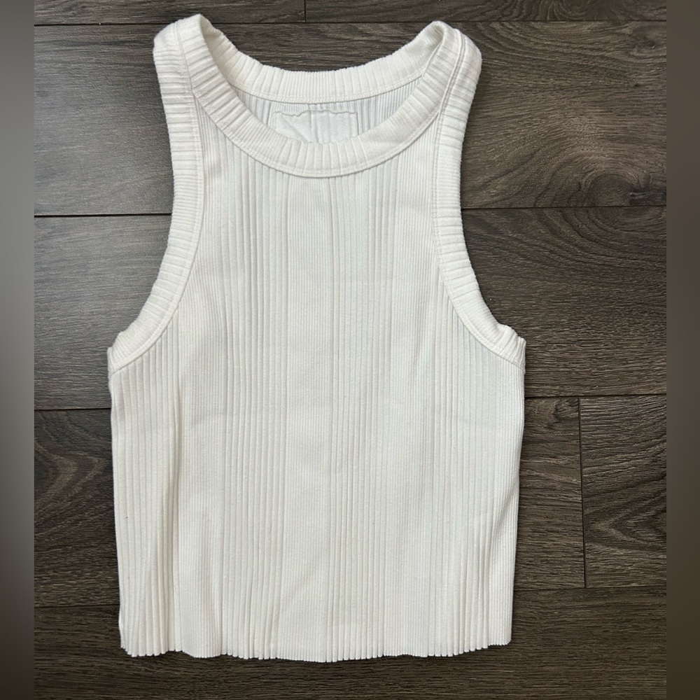 Aerie Cropped Ribbed Tank
